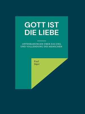 cover image of Gott ist die Liebe